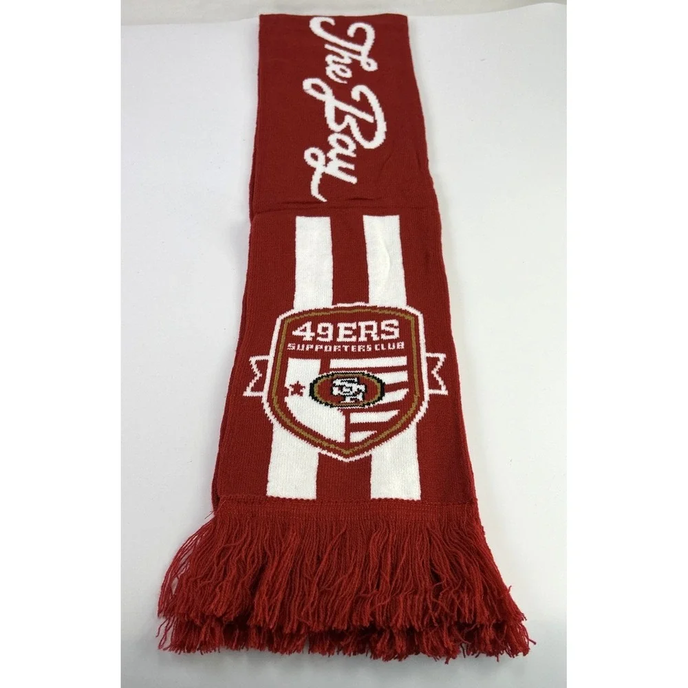 San Francisco 49ers Forever Faithful Scarf Rare NFL Football Scarf